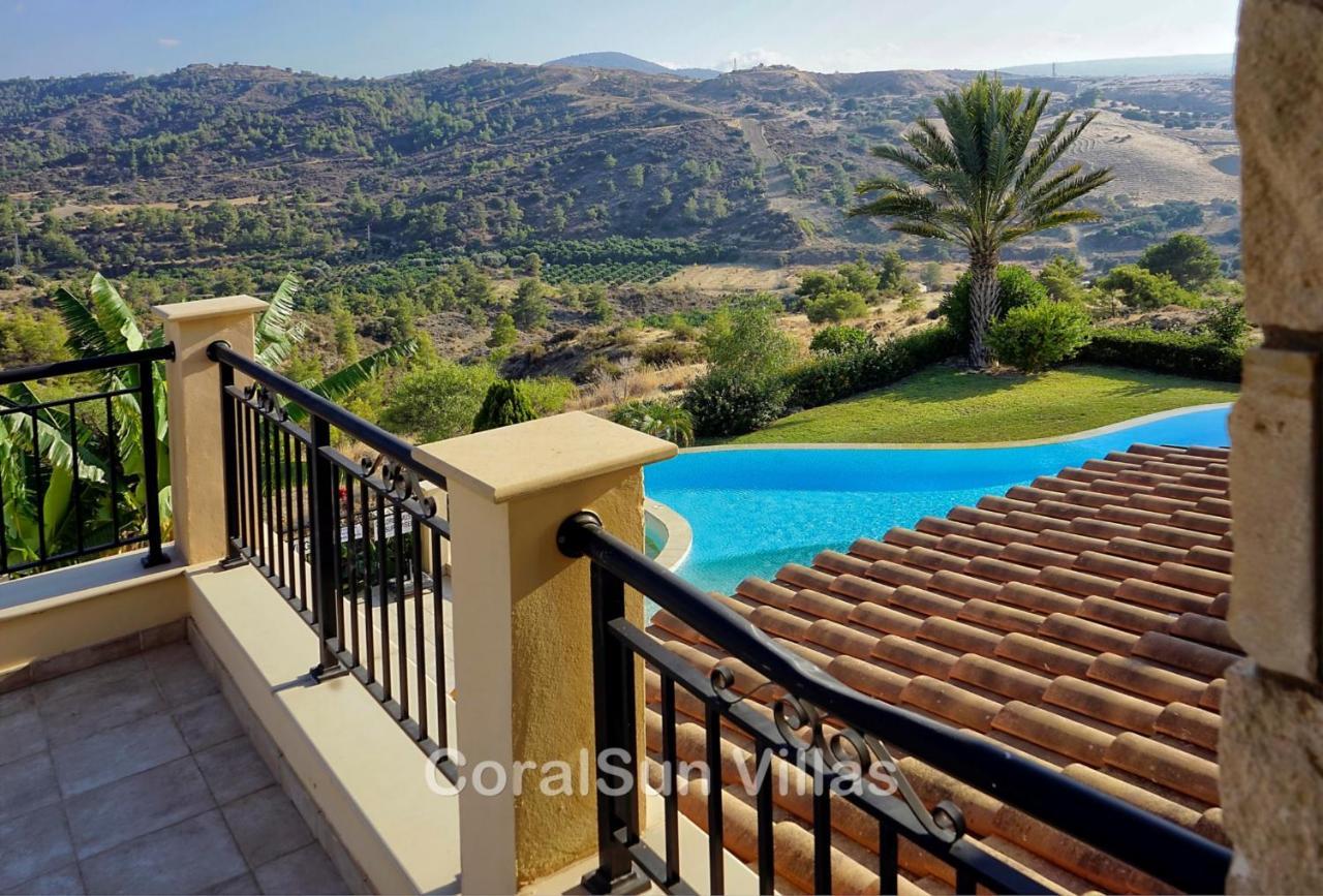 Elite Amazing Villa With Heated Pool By Coral Sun Villas Polis Exterior photo