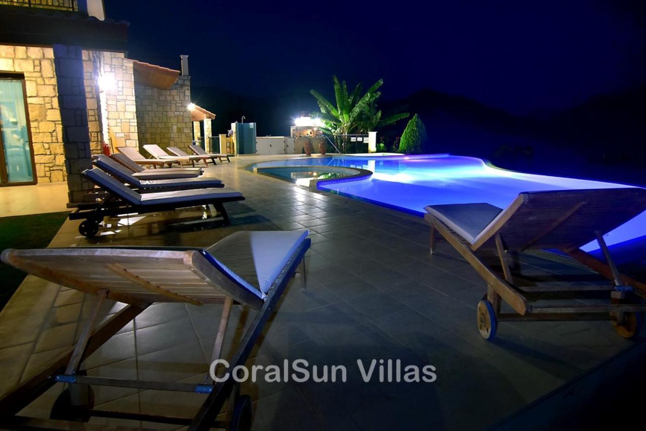 Elite Amazing Villa With Heated Pool By Coral Sun Villas Polis Exterior photo