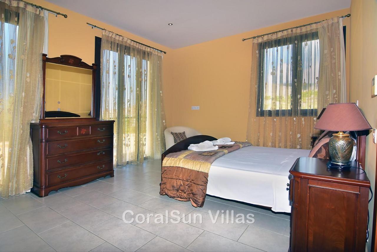 Elite Amazing Villa With Heated Pool By Coral Sun Villas Polis Exterior photo